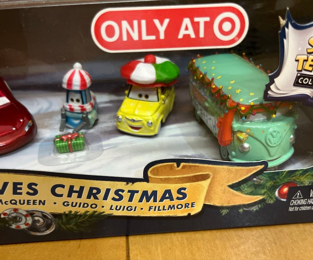 日本未発売マテルカーズMater Saves Christmasターゲット限定