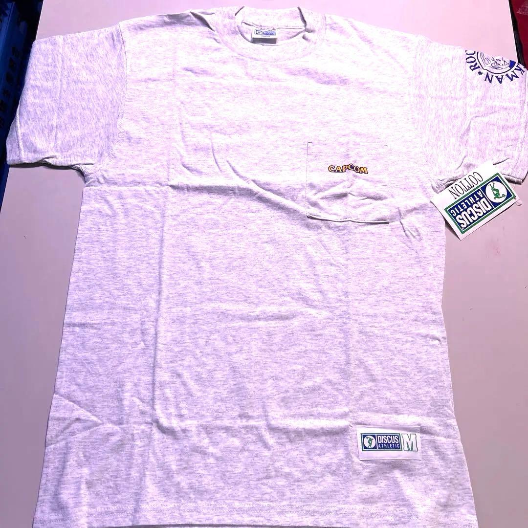CAPCOMスタッフ用Tシャツ　非売品　当時物　未使用　ロックマン