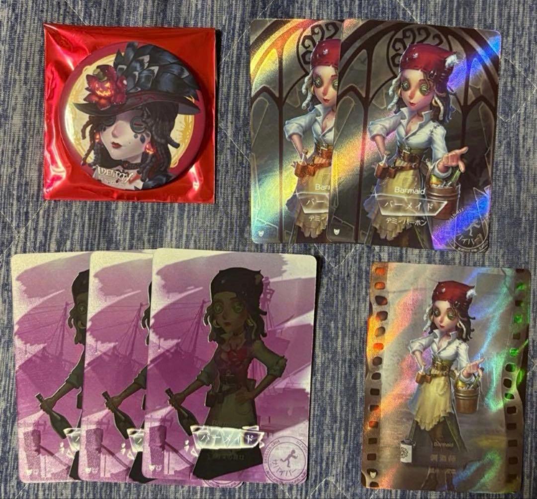 identityV 第五人格 缶バッジ アクスタ トレカ ぬいぐるみ まとめ売り