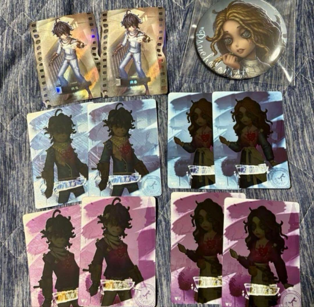 identityV 第五人格 缶バッジ アクスタ トレカ ぬいぐるみ まとめ売り