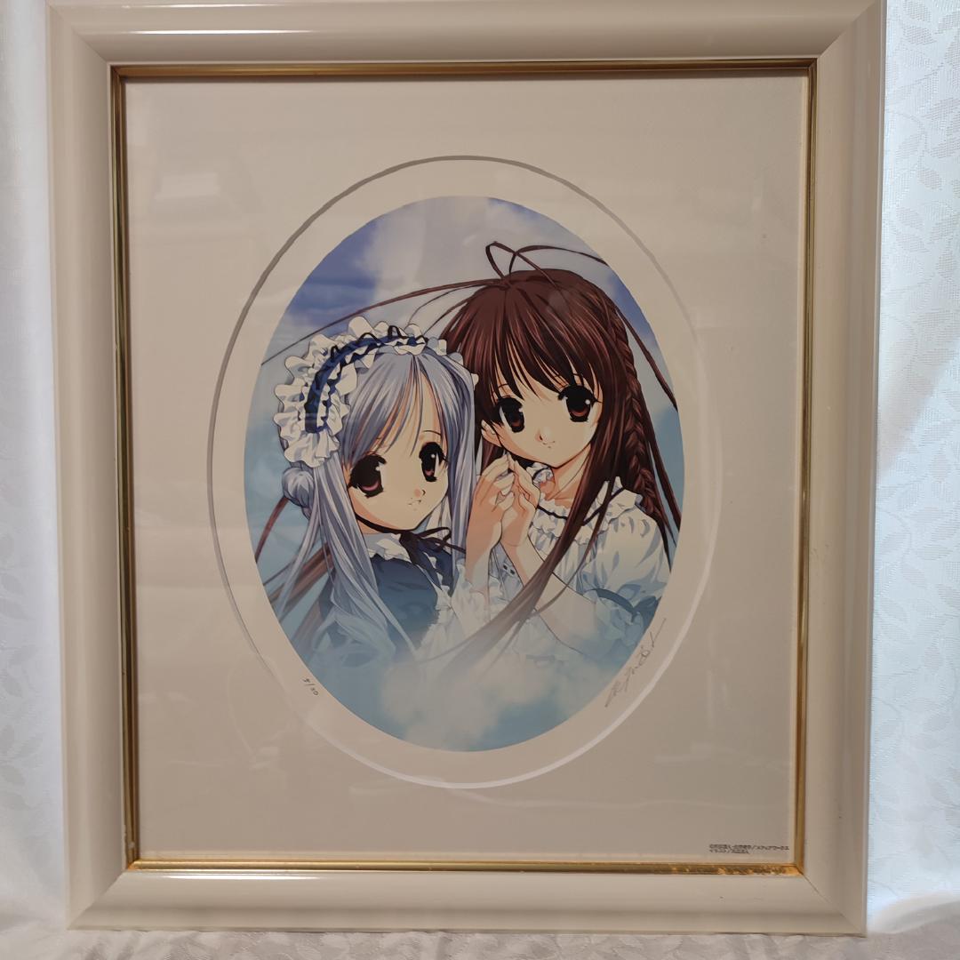 事務所　アールビバン 版画 天広直人 可憐&亞里亞 5/30 シルクスクリーン