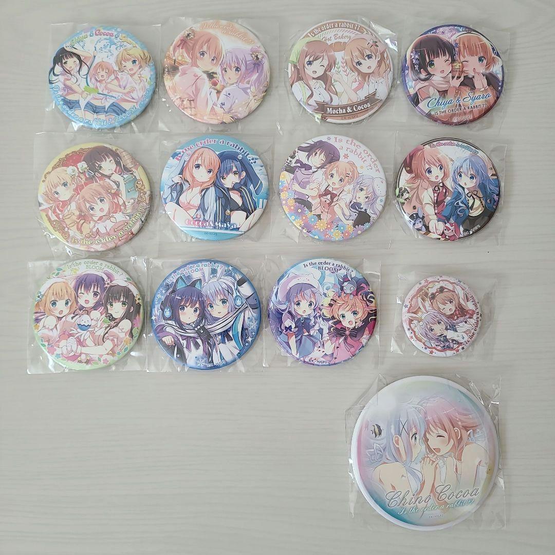 ご注文はうさぎですか？ ごちうさ 缶バッジ まとめ