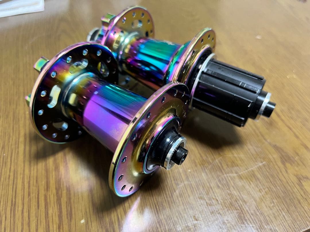 最終値下げmtb mtbhub 120ノッチ爆音ハブ 32h クイックリリース