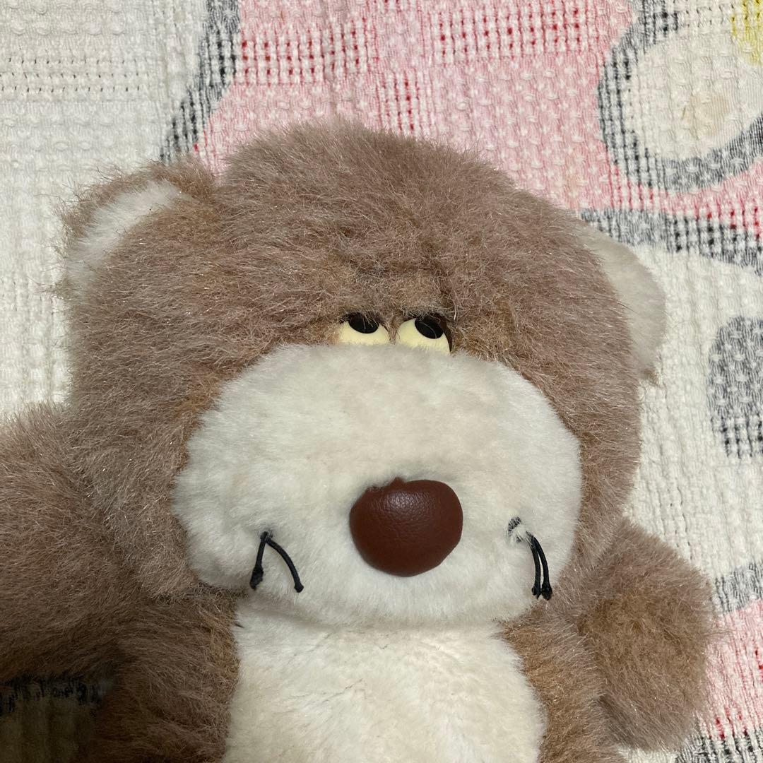 昭和レトロ　ヴィンテージ クマ　ぬいぐるみ　中古品　メーカー名不明