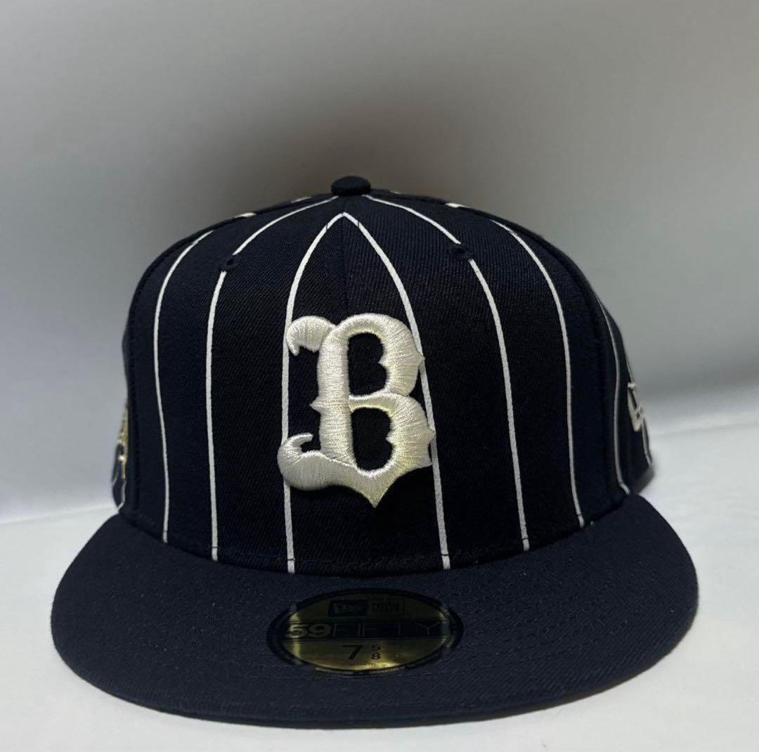 【未使用】 オリックス バファローズ ニューエラ ストライプ キャップ 帽子