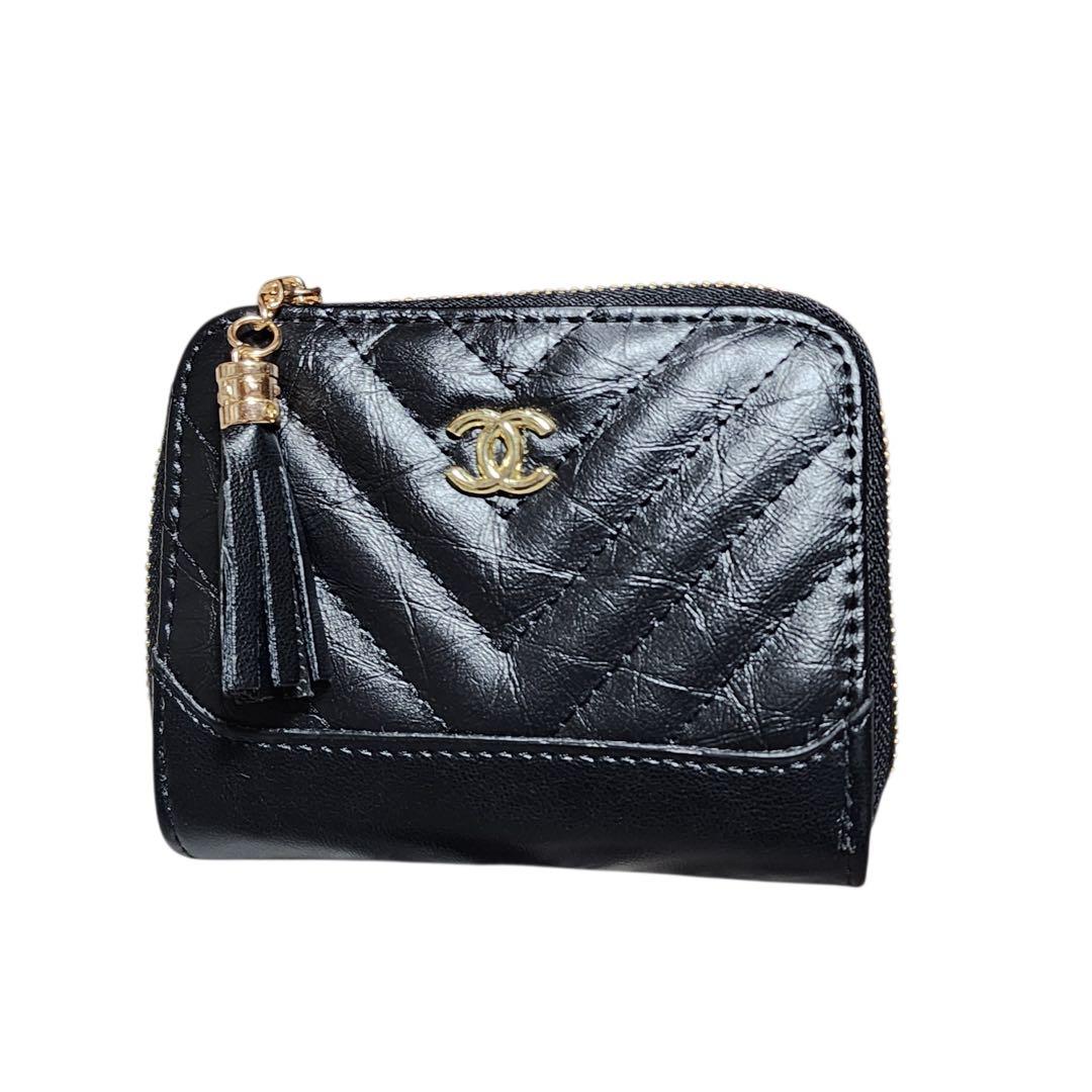 CHANEL　ケース　黒　キルティング　ノベルティ