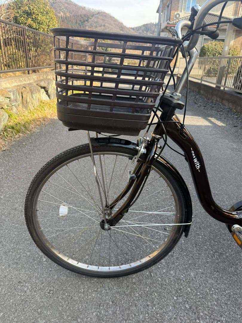 PAS With 電動アシスト自転車 黒