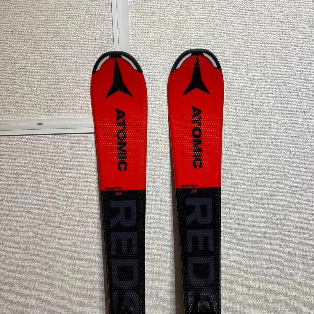 アトミック REDSTER JX 120cm キッズ スキー板 ストック 美品