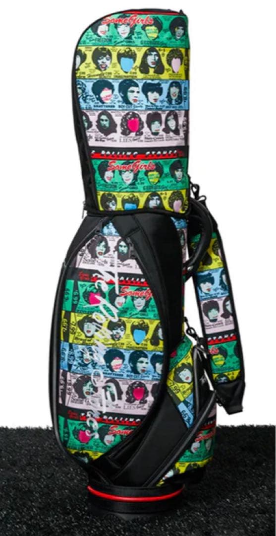 超美品！稀少！ローリングストーンズ (来日 35周年 記念 ) キャディーバック