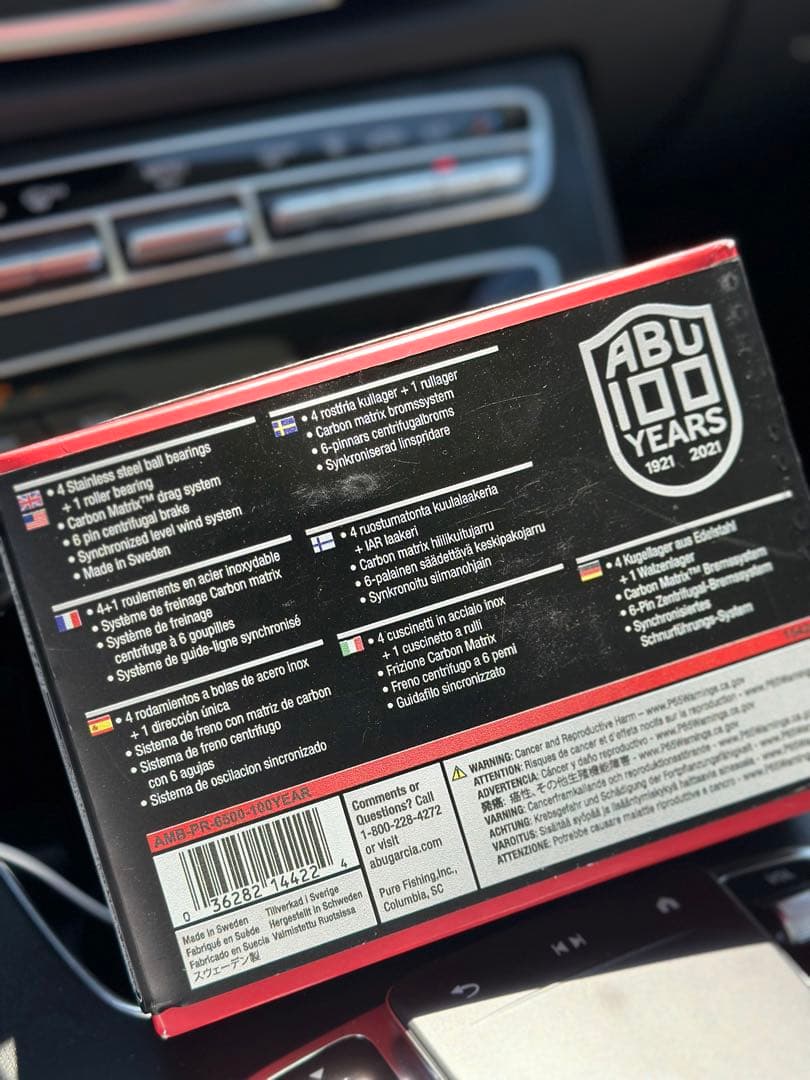 限定価格ABU PR 6500CS 100year ANNIVERSARY限定品