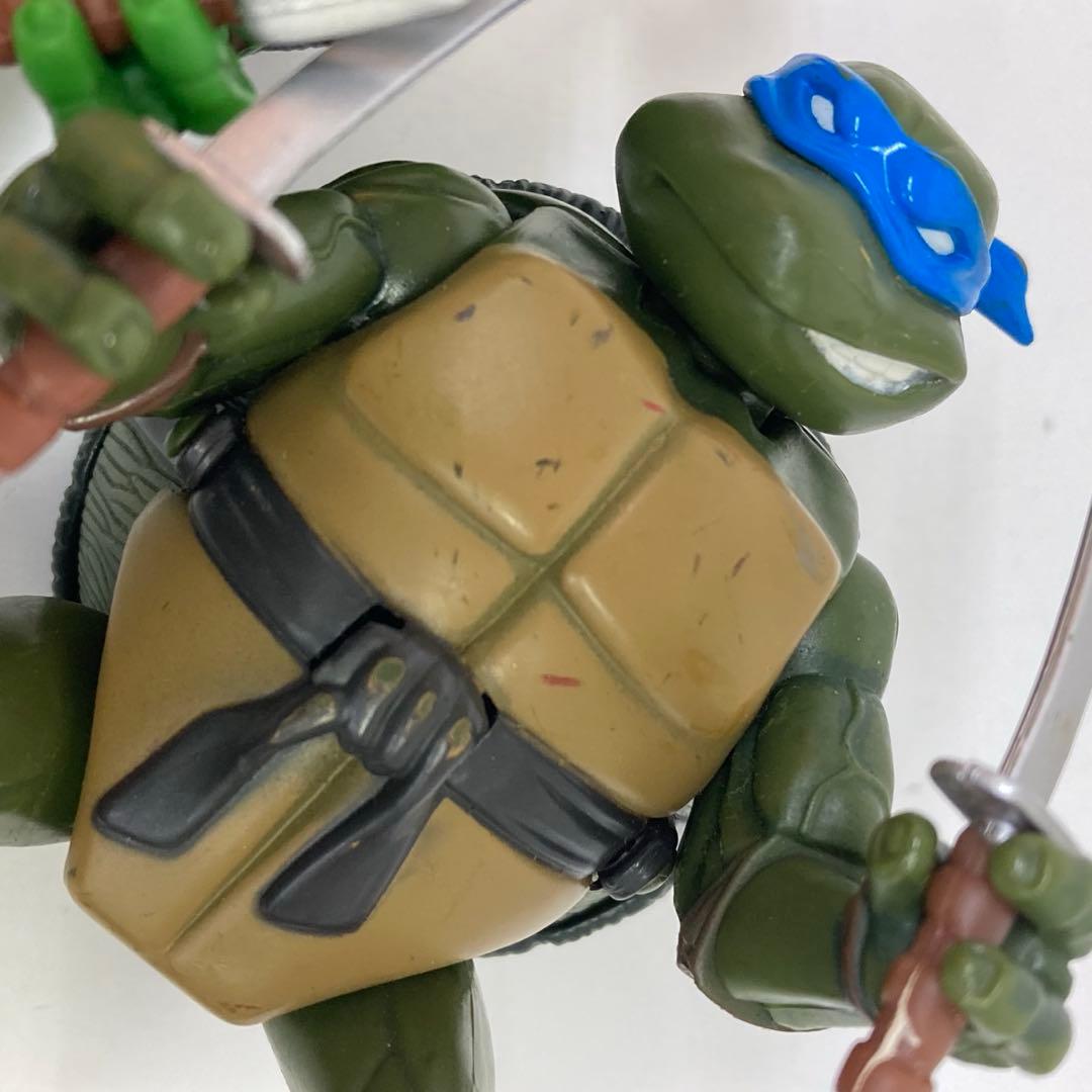 g553-29 ミュータントタートルズ　バトラクション　フィギュア　まとめて