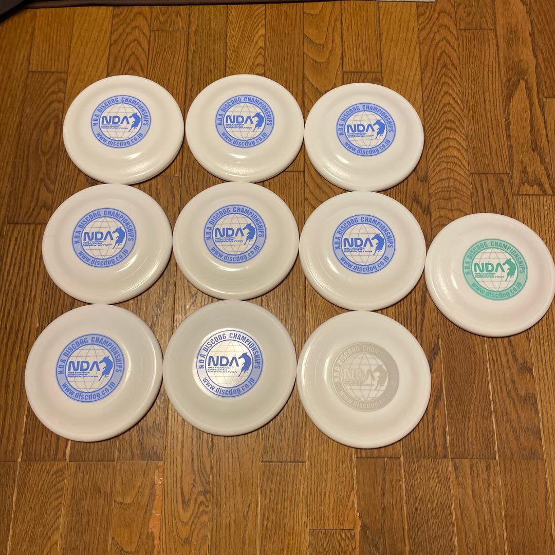 NDA ディスク　10枚セット　ディスクドッグ　 犬用フリスビー
