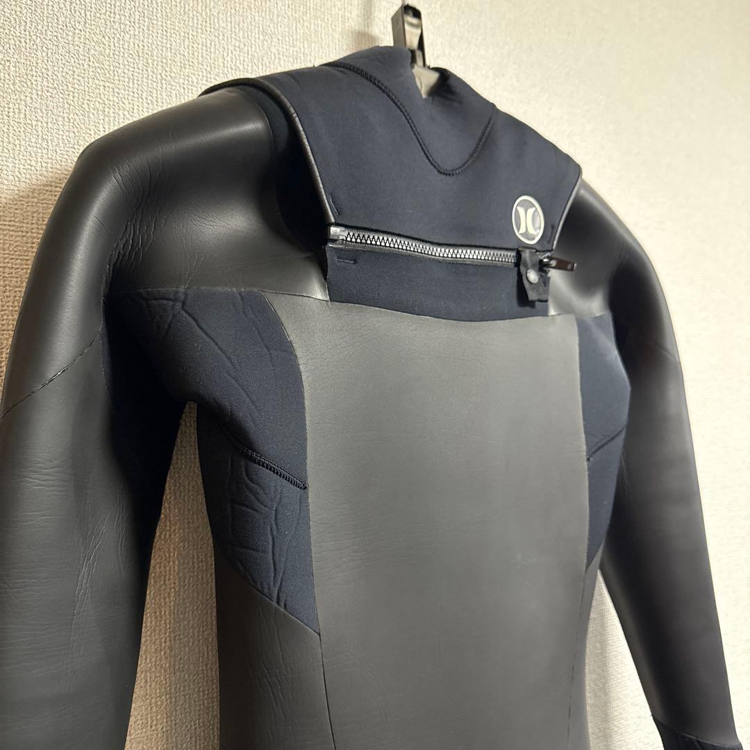 美品　日本製_Hurley ロンハーマン　ウエットスーツセミドライ4mm/3mm