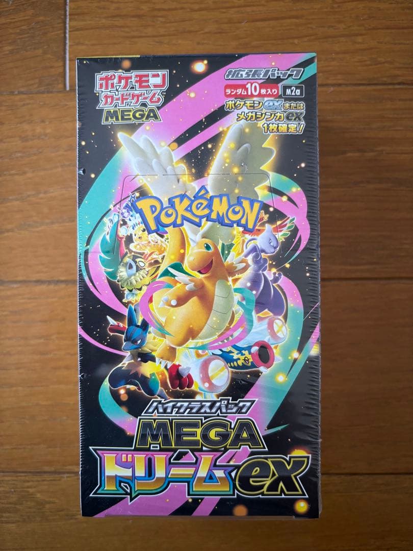 ポケモンカードゲーム MEGAドリームex ボックス　シュリンク付き