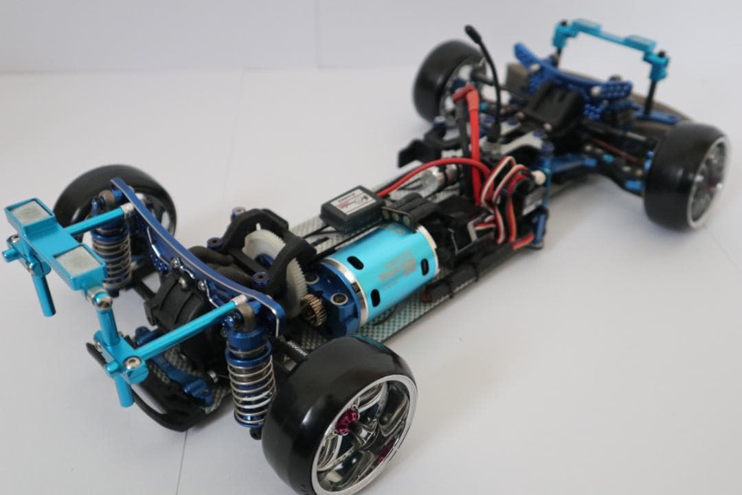 ヨコモ 1/10 RC イマドキSSG OVERDOSEパーツ付 メカ付シャーシ