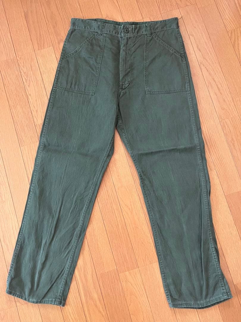 60's USMC 初期 ベーカーパンツ 陸軍と共用時の最初期 P58後発モデル