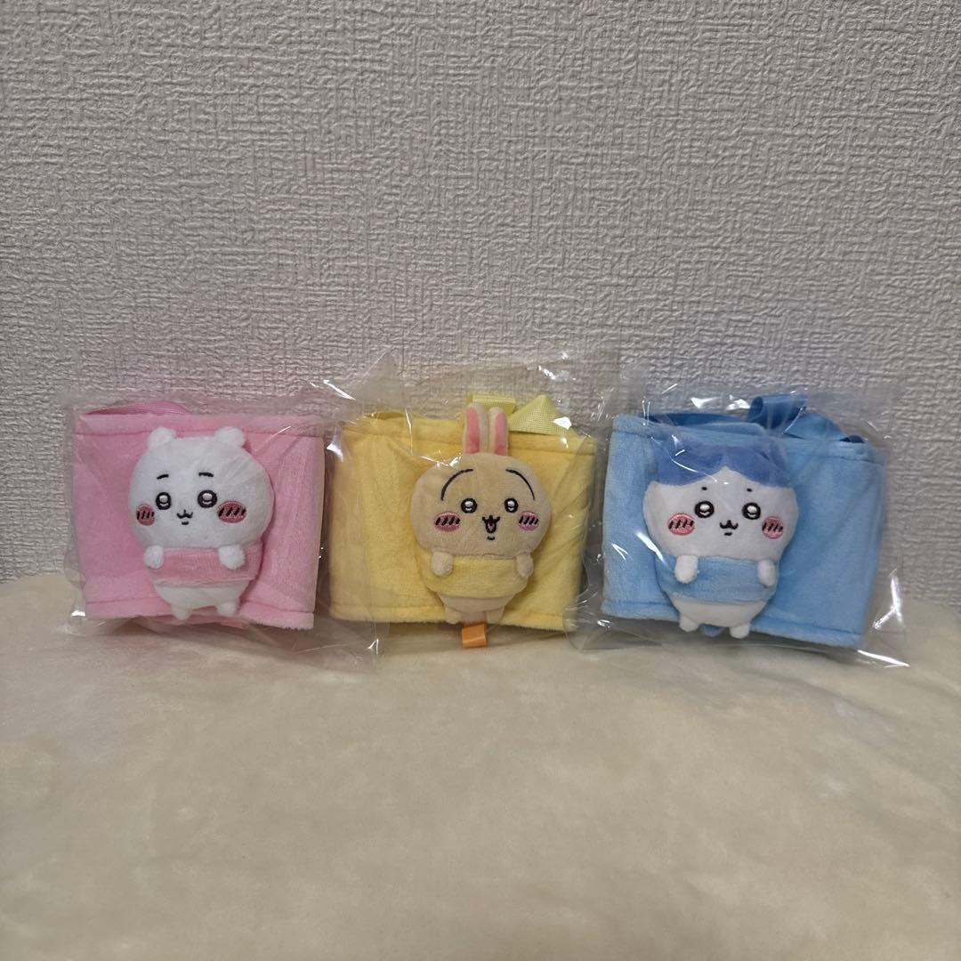 ちいかわ 星に願いを ドリンクカップホル ダー ハチワレ 3点セット