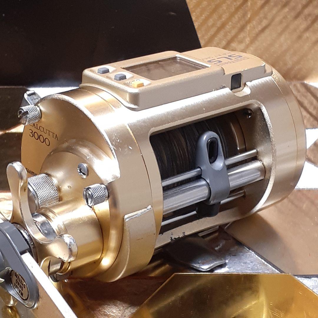 シマノ カルカッタ デジタナSLS 3000 船用 タイラバ ベイトリール