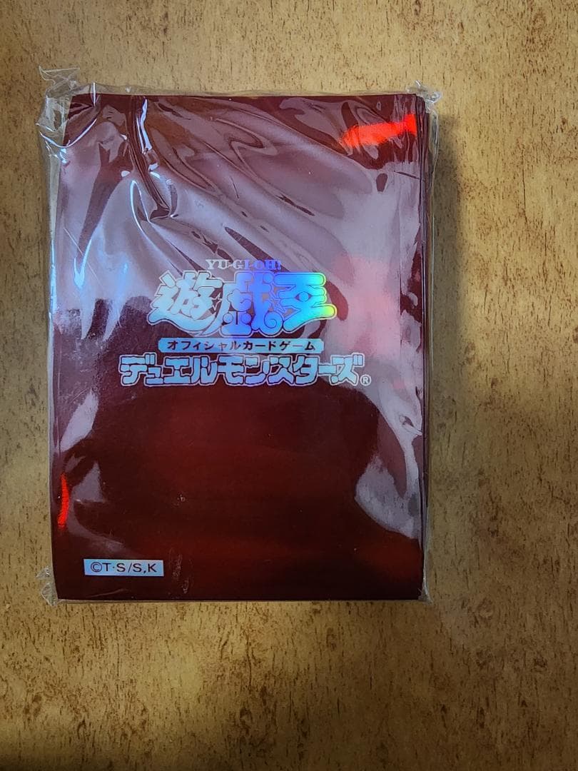遊戯王 スリーブ 公式 レッド