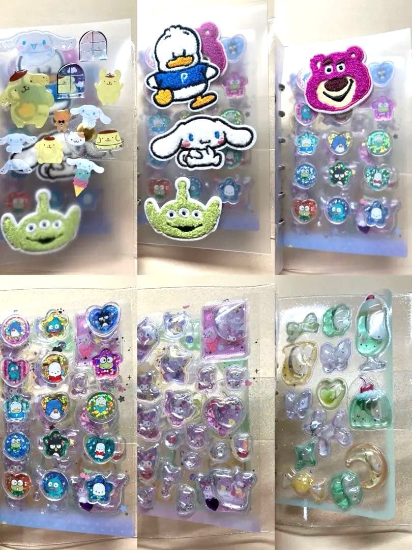 シール帳　ボンボンドロップシール　キャラクターシールコレクションブック