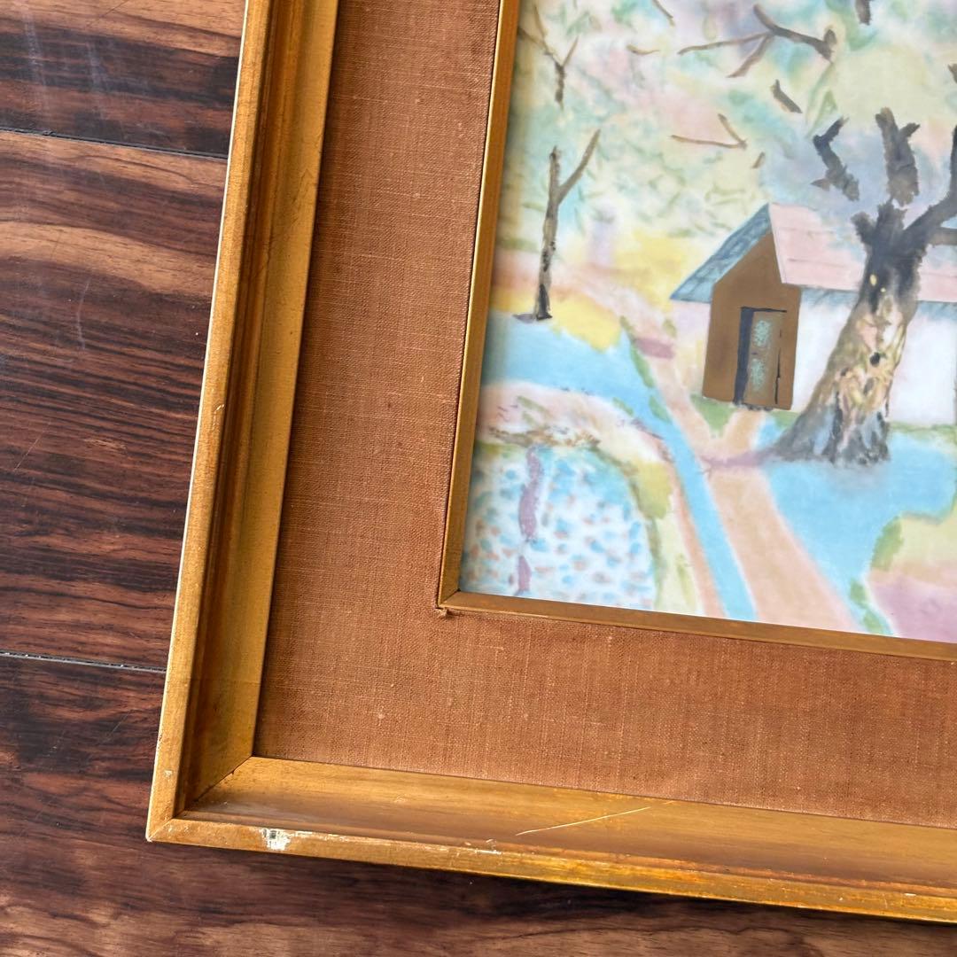 堂本印象 ノリタケ エレガンス NORITAKE 陶板画 額装 B