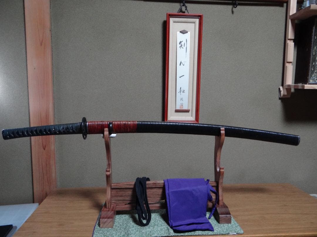 「武堂」中古模擬刀　71.5cm　923ｇ　真剣に近い重さ