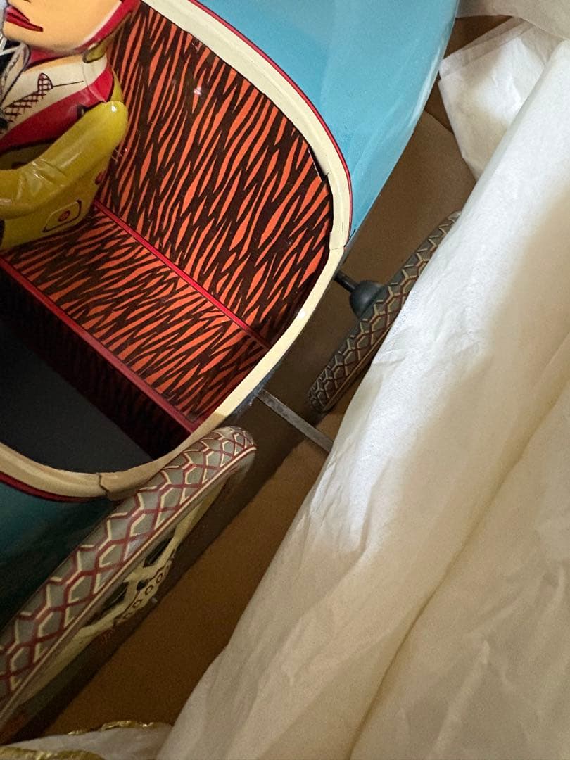 ★PAYA・パジャ★ブガッティ1930:ゼンマイで動きます：箱・保証書付き