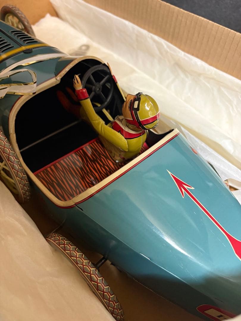 ★PAYA・パジャ★ブガッティ1930:ゼンマイで動きます：箱・保証書付き