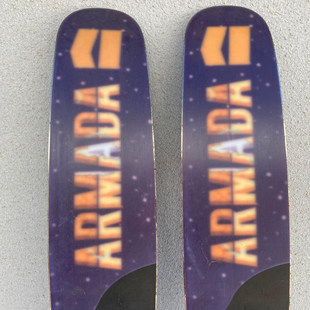 ARMADA ￼VJJ スキー板　165cm ツアービンディング　シール付き