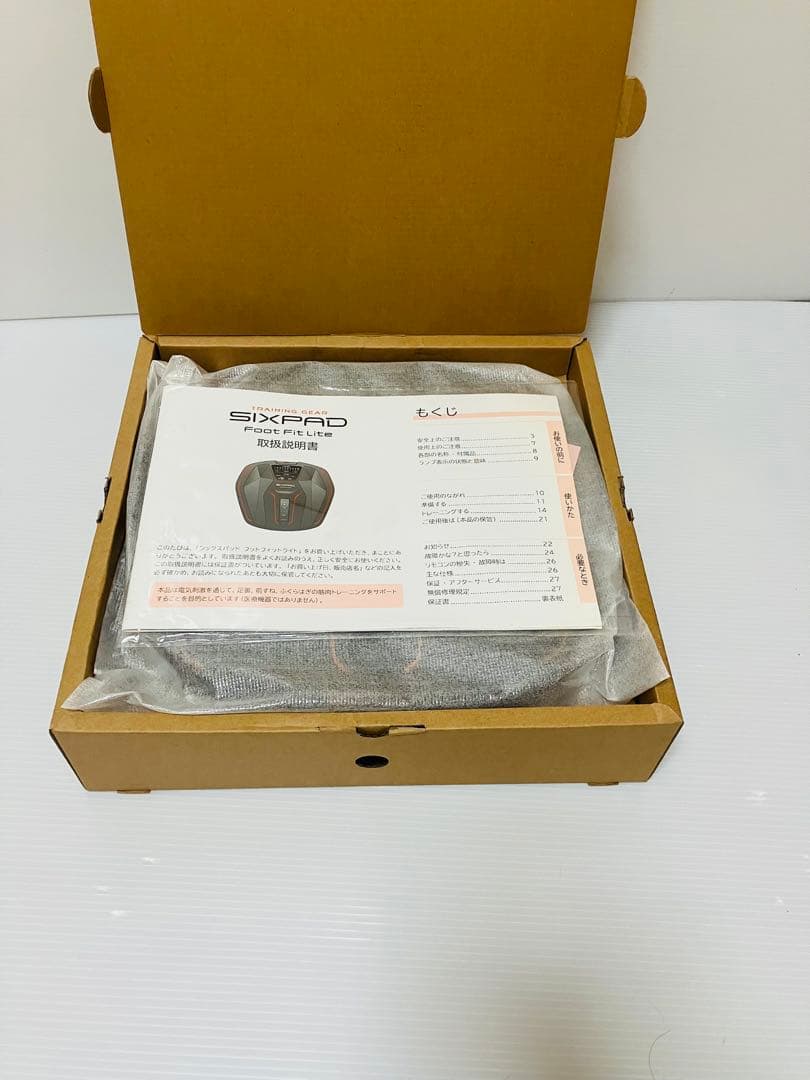 【通電確認済】シックスパッド フットフィットライト MTG