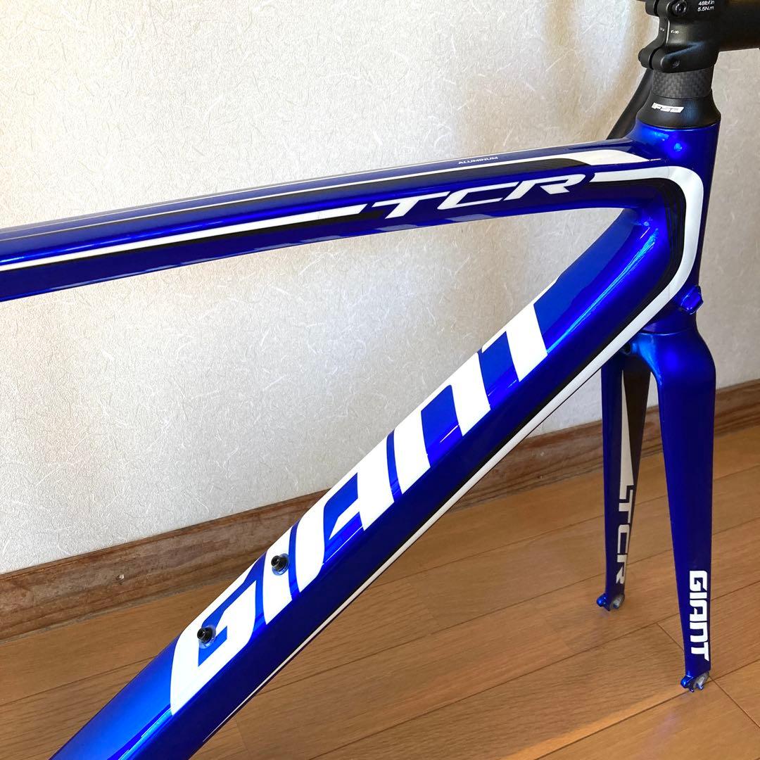 GIANT TCR0 フレームセット Sサイズ クランク ハンドル ステムセット
