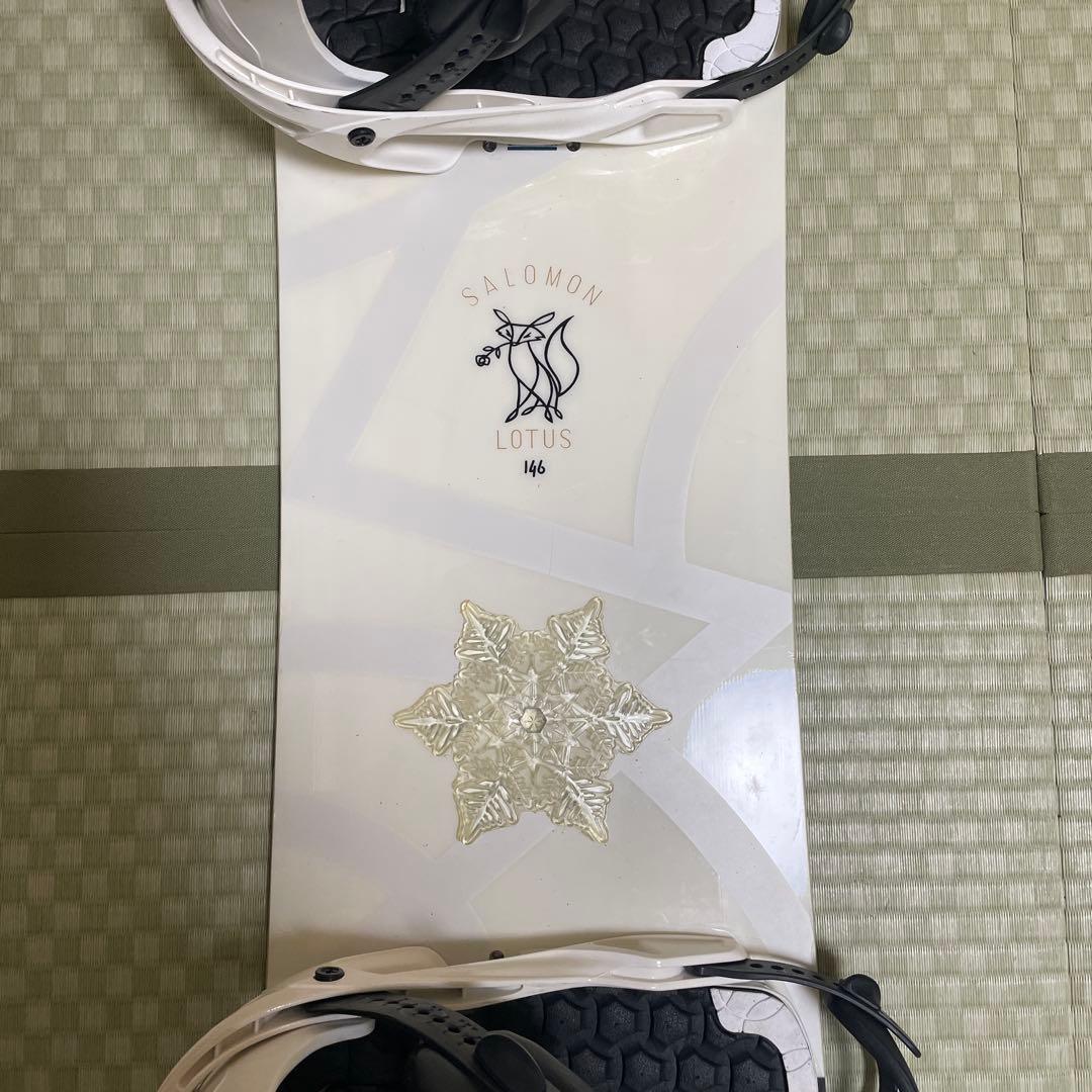 Salomon サロモン　Lotus ロータス　スノーボード　2点セット　147