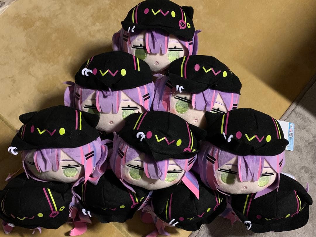 常闇トワ 寝そべりぬいぐるみ 10個