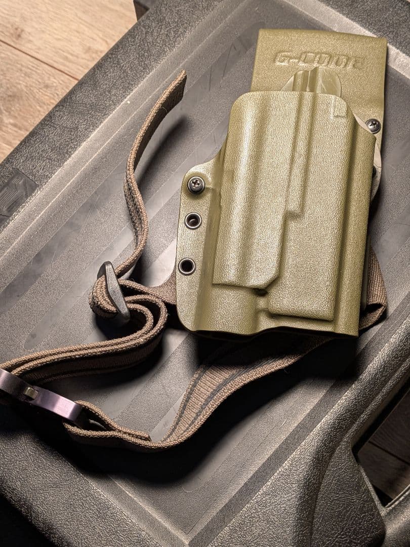 [実物] 新品g-code glock + TLR1用Kydexホルスター