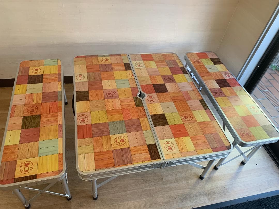 コールマン　ナチュラルモザイク ファミリーリビングセット　美品です。