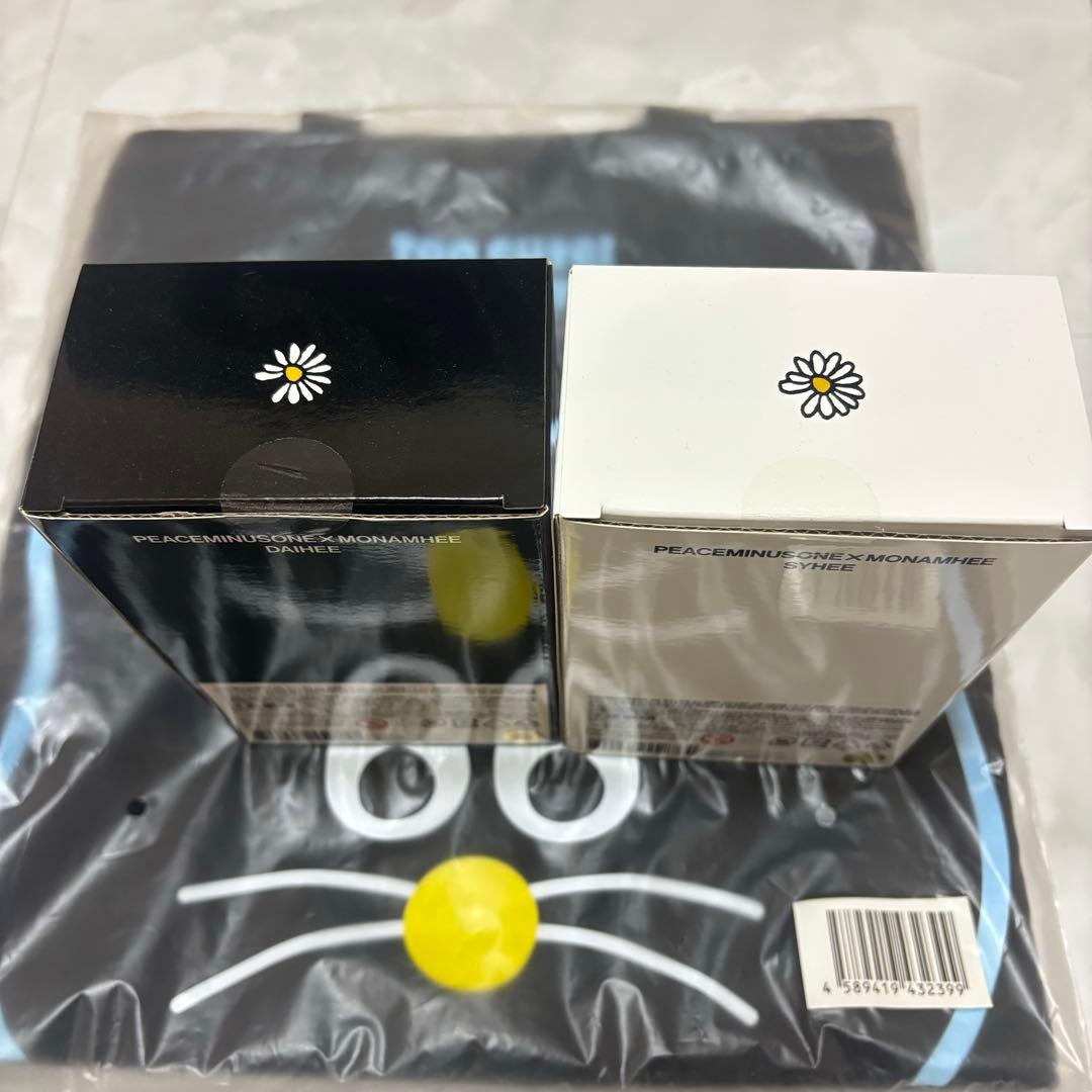 monamhee モナムヒピースマイナスワンコキーリング２つ&バッグ1つ