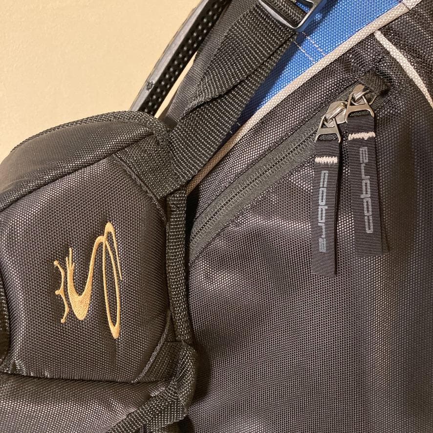 【ゆなパパ】COBRA　スタンドキャディバッグ ゴルフ 自立可 メンズ