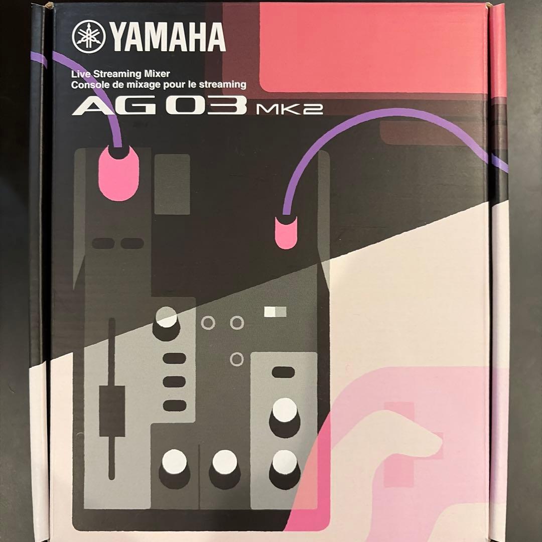 YAMAHA AG 03 MK2 ライブストリーミングミキサー
