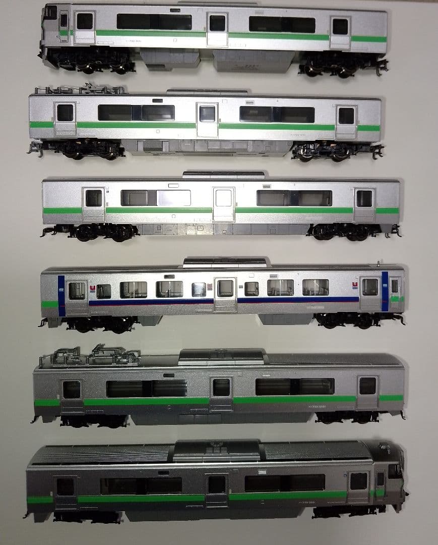 Nゲージ 733系　快速エアポート　6両セット