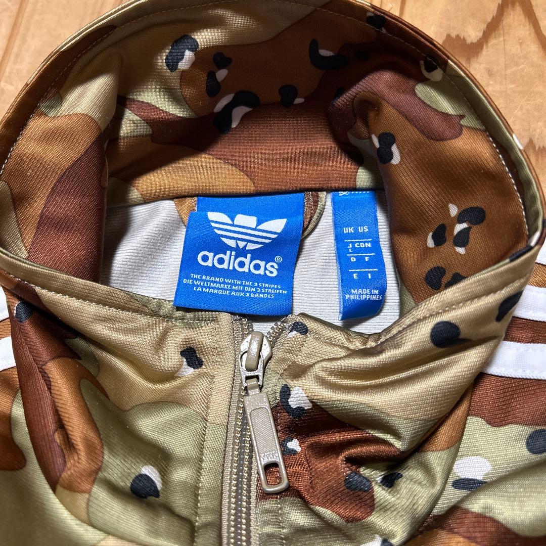 アディダス　セットアップ　サイズL 迷彩　ファイヤーバード　デザートカモ