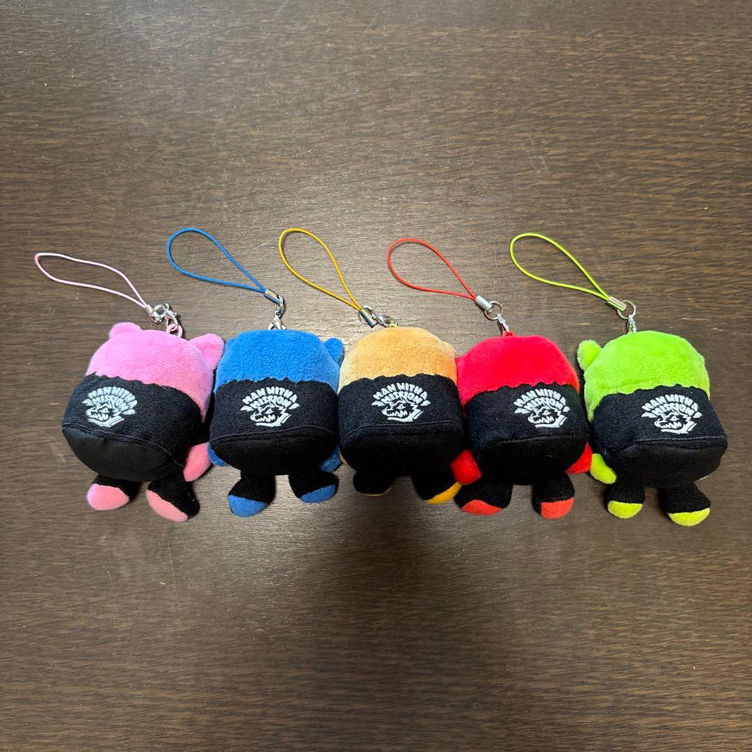 ★マンウィズ　MAN WITH Ａ MISSON おてだマンウィーズ　5体セット