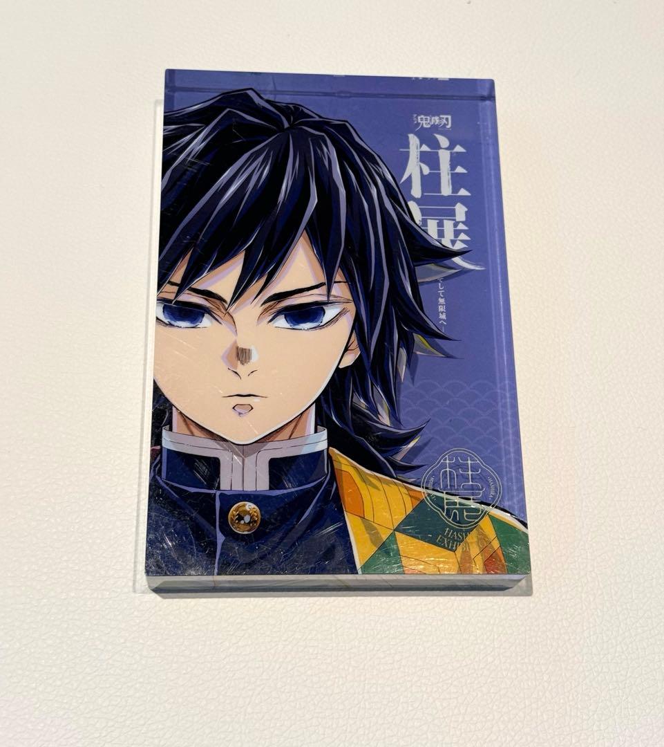 2点セット　鬼滅の刃 柱展 二層アクリルブロック コレクションフォト カード