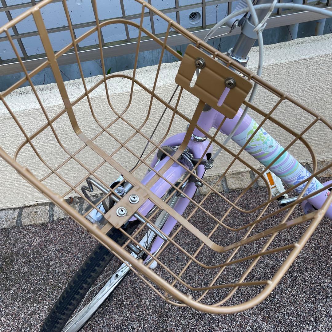 【手渡し限定】ブリヂストン　エコパル・モカ　22インチ　女の子　自転車