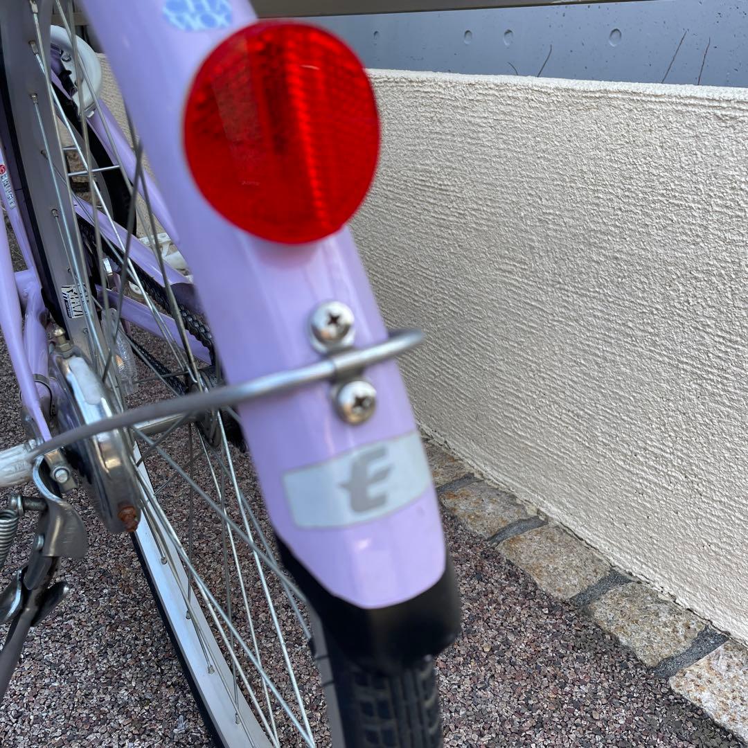 【手渡し限定】ブリヂストン　エコパル・モカ　22インチ　女の子　自転車