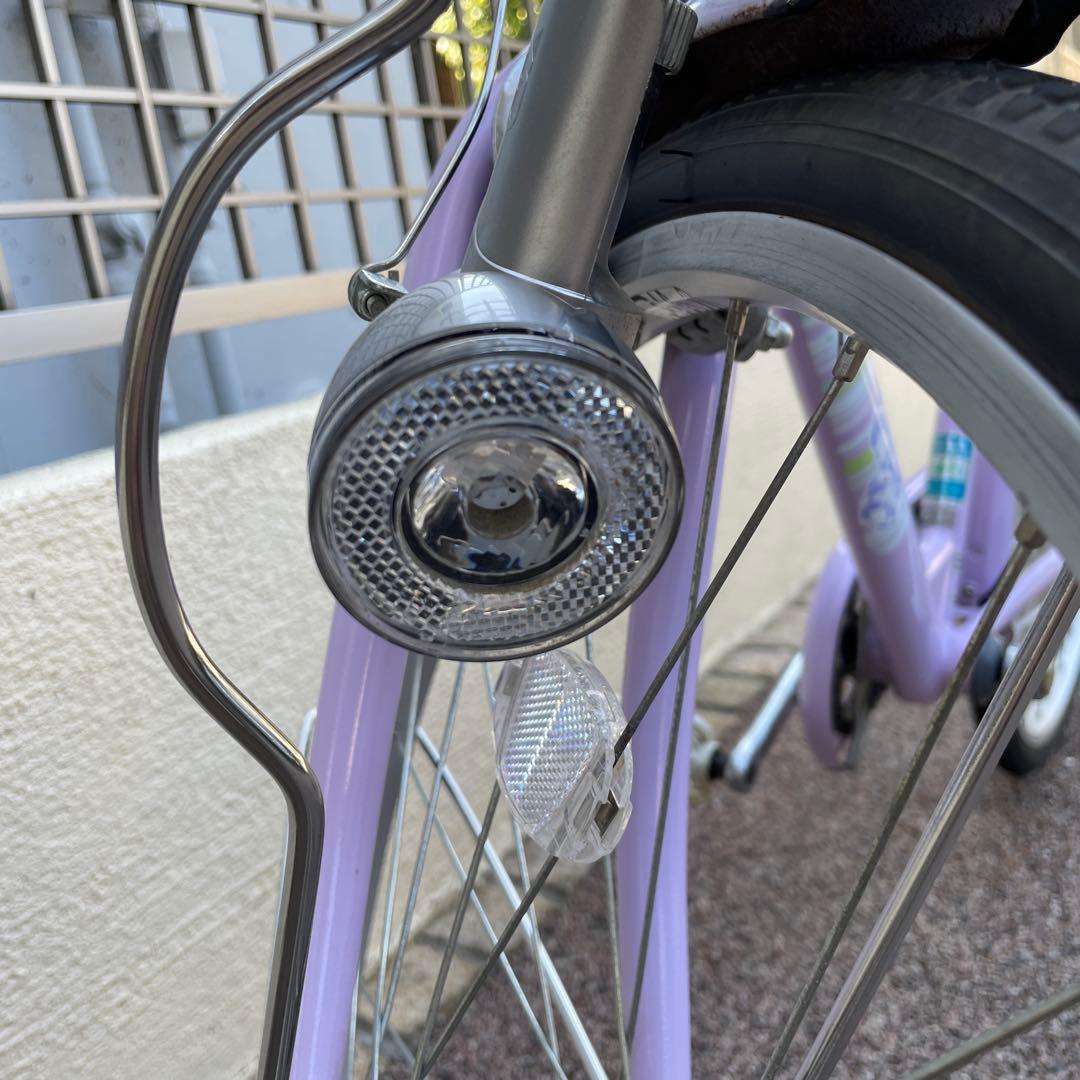 【手渡し限定】ブリヂストン　エコパル・モカ　22インチ　女の子　自転車