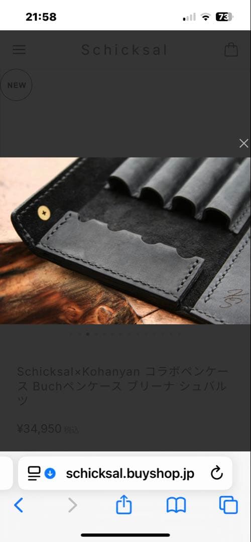 Schicksal×Kohanyan Buchペンケース ブリーナ シュバルツ