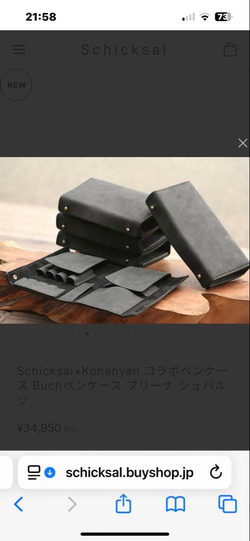 Schicksal×Kohanyan Buchペンケース ブリーナ シュバルツ