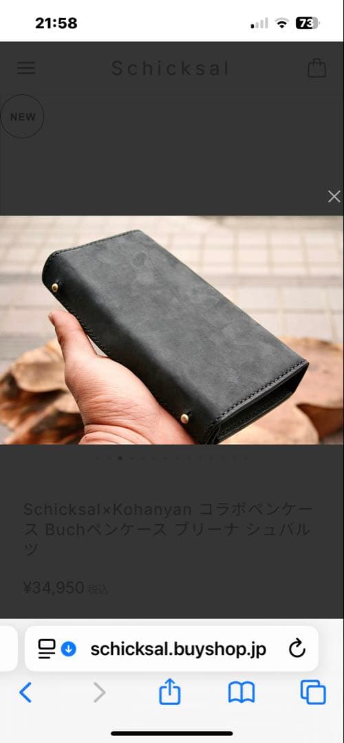 Schicksal×Kohanyan Buchペンケース ブリーナ シュバルツ