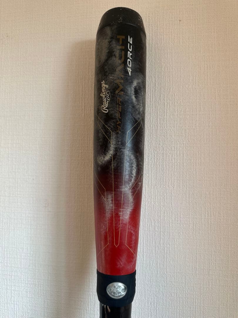 ハイパーマッハフォース ローリングス 少年軟式用バット BJ3HM4C