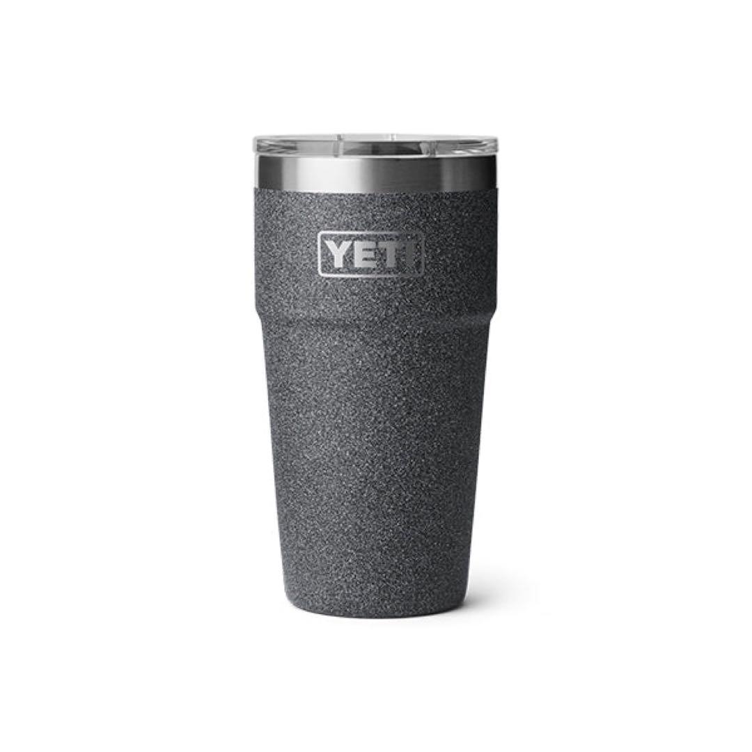 YETI ランブラー 20oz スタッカブルカップ ブラックストーン 2個セット